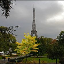 Оригинал схемы вышивки «Осень в Париже» (№737145)