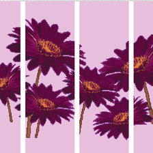 Оригинал схемы вышивки «Цветы» (№739168)