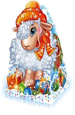 Новогодняя овечка  2015г - оригинал