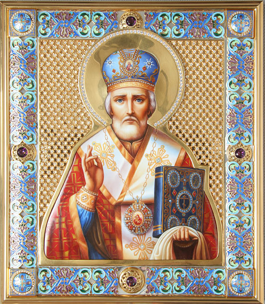 Икона "Святого Николая Чудотворца" - икона "святого николая чудотворца" - оригинал