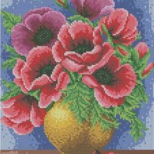 Оригинал схемы вышивки «Букет цветов» (№741941)