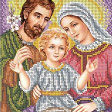 Схема вышивки «Святое семейство»
