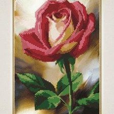 Оригинал схемы вышивки «Роза» (№742435)