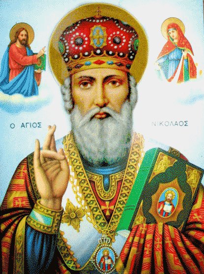 Икона "Святого Николая Чудотворца" - икона - оригинал
