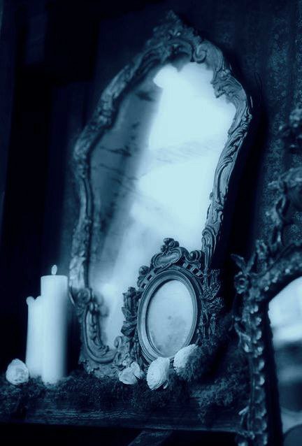 зеркала - зеркало, готика, мрачно - оригинал