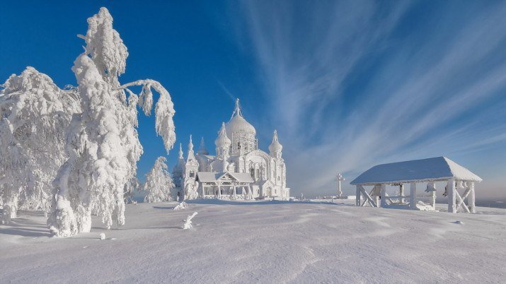 снежная Россия - пейзаж, зима, россия - оригинал