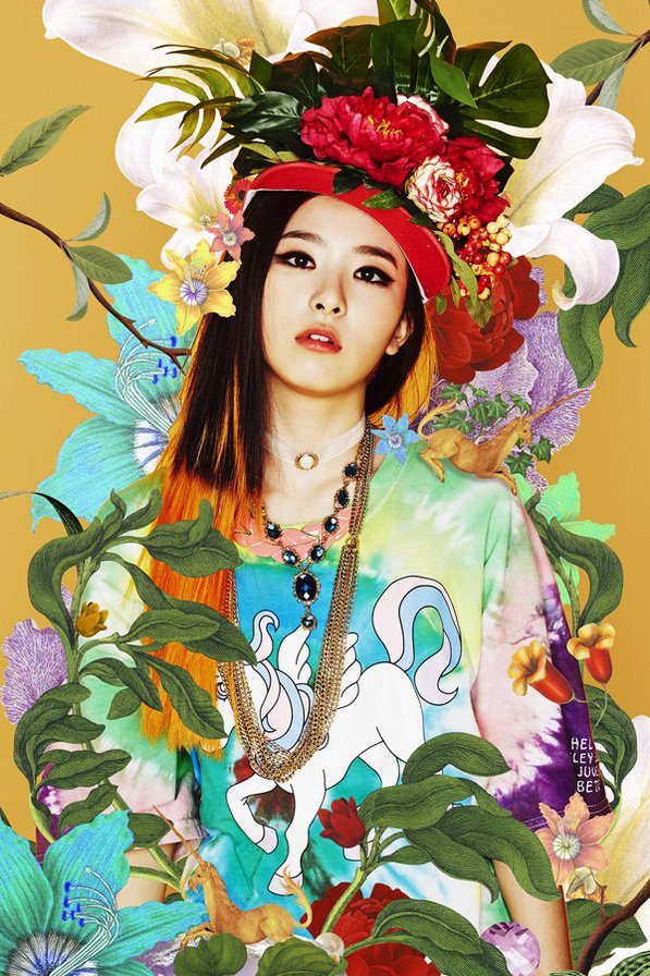 Red Velvet - корея, девушка, k-pop, цветы - оригинал