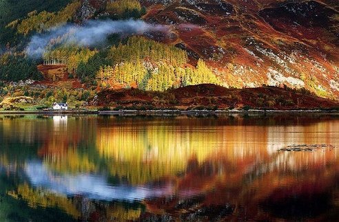 Осень в Шотландии - красота, природа, осень - оригинал
