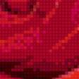 Предпросмотр схемы вышивки «Красная роза» (№756954)