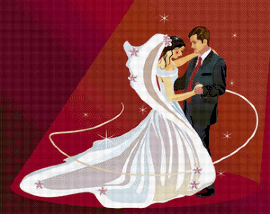 свадебный танец - свадебная атрибутика - предпросмотр