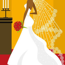 Оригинал схемы вышивки «Невеста» (№757199)