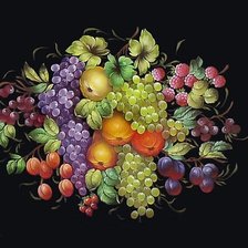 Оригинал схемы вышивки «фрукты» (№758813)