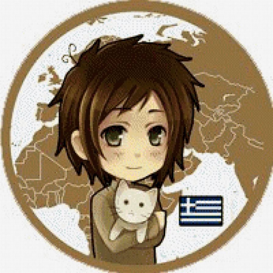 Греция - хеталия, аниме - предпросмотр