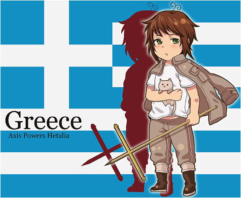 Греция - хеталия, аниме - оригинал
