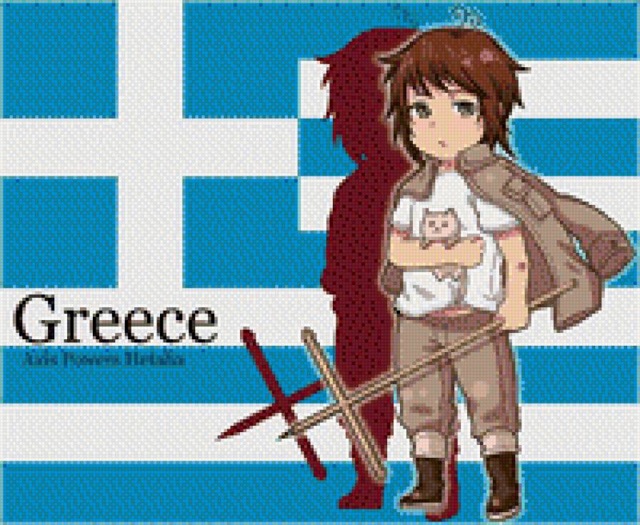 Греция - аниме, хеталия - предпросмотр