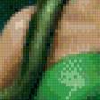 Предпросмотр схемы вышивки «Зеленая нимфа» (№761535)
