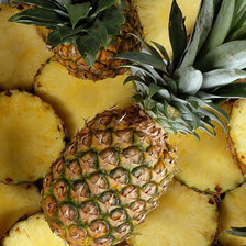Схема вышивки «ананасы»