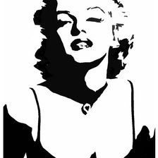 Схема вышивки «Marilyn»