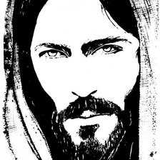 Оригинал схемы вышивки «Jesus» (№763778)