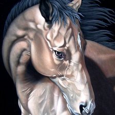 Схема вышивки «лошадка»
