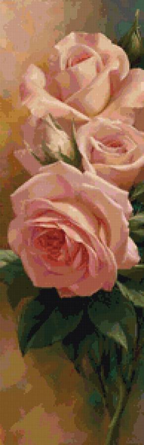 панно из роз - цветы, роза - предпросмотр