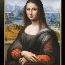 Оригинал схемы вышивки «Мона Лиза» (№767953)
