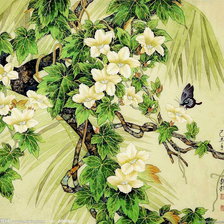 Оригинал схемы вышивки «китайская живопись» (№769273)