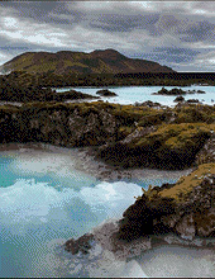 море - море, исландия, пейзаж - предпросмотр