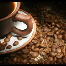 Оригинал схемы вышивки «чашка кофе» (№775021)