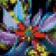 Предпросмотр схемы вышивки «цветок-абстракция» (№775700)