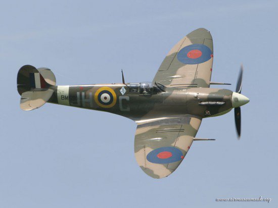 Supermarine Spitfire - самолет - оригинал