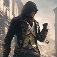 Схема вышивки «Assassin's Creed Unity»