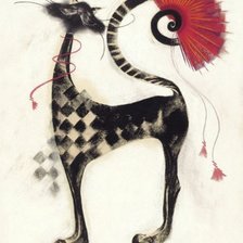 Оригинал схемы вышивки «кошки мэрилин робертсон» (№782621)