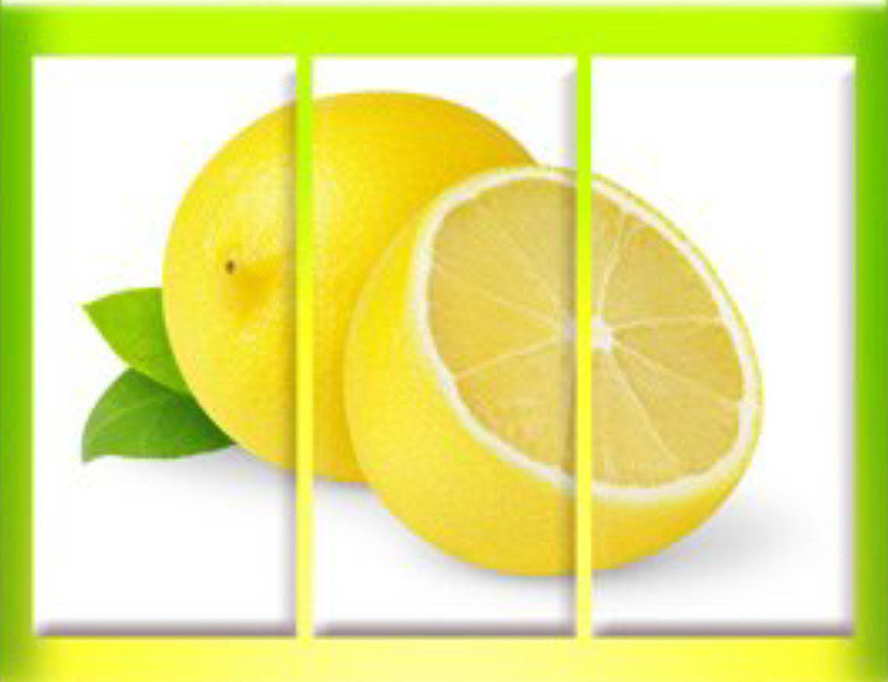 лимон три части - лимон - оригинал