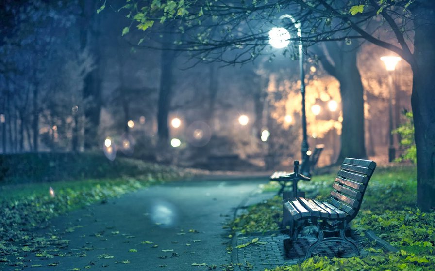 одиночество - фонарь, улица, ночь - оригинал