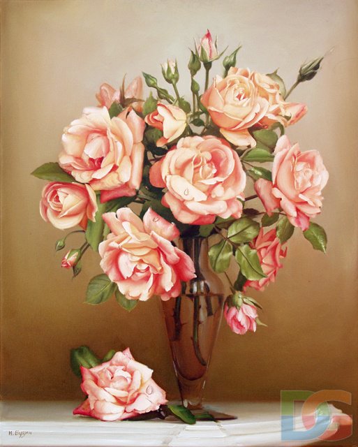 букет роз - цветы, розы, букет - оригинал