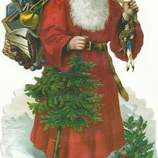 Схема вышивки «Santa»