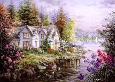 cottage sul lago - оригинал