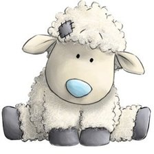 Оригинал схемы вышивки «малышка овечка» (№792846)
