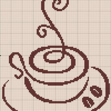 Оригинал схемы вышивки «Аромат кофе» (№794405)