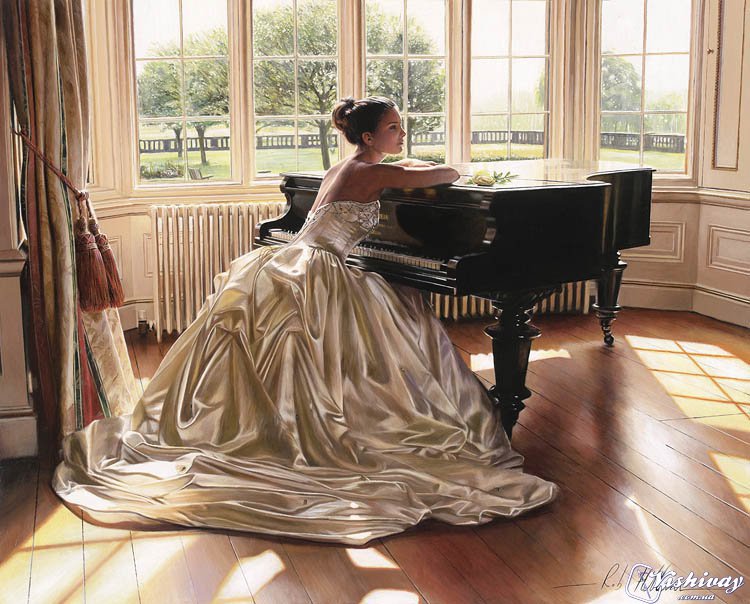 невеста - рояль, невеста - оригинал
