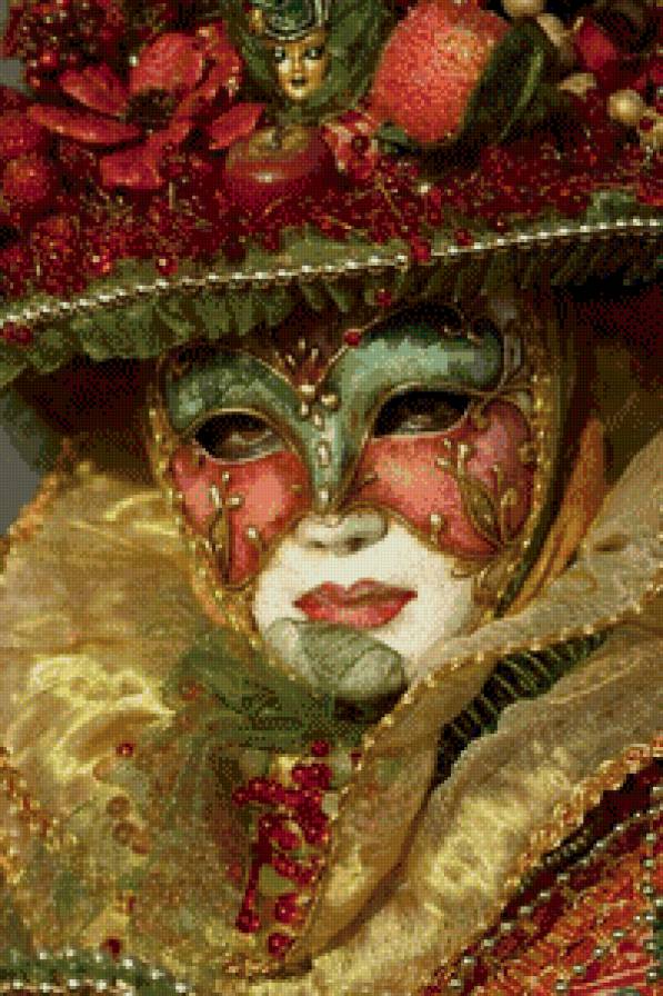 венецианская маска - карнавал, маска, лицо, венеция - предпросмотр