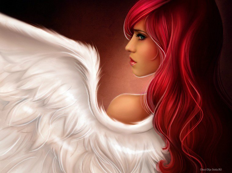ангел - ангел, девушка, крылья - оригинал