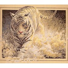 Оригинал схемы вышивки «тигр» (№803039)
