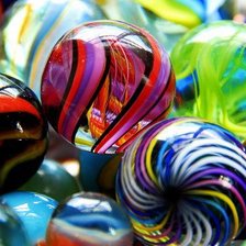 Схема вышивки «Стеклянные шарики»