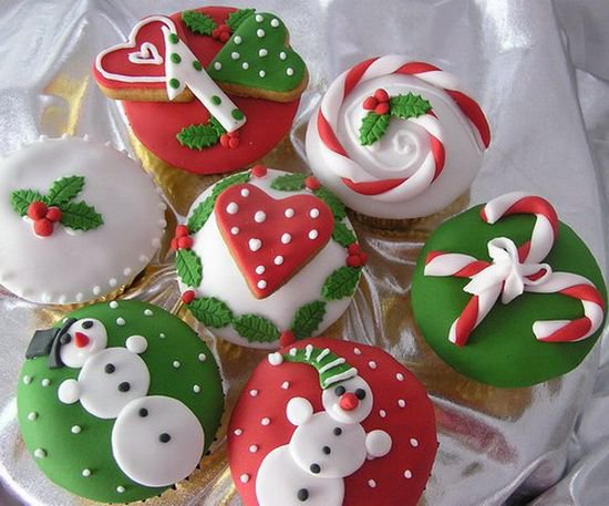 десертики - новый год, рождество, зима, десерт - оригинал