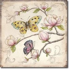 Оригинал схемы вышивки «бабочка» (№805795)