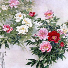 Оригинал схемы вышивки «цветы» (№808137)
