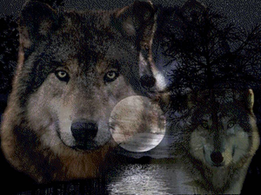 тотем - животное, волк - предпросмотр