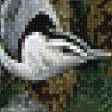 Предпросмотр схемы вышивки «Зимние птицы» (№811174)
